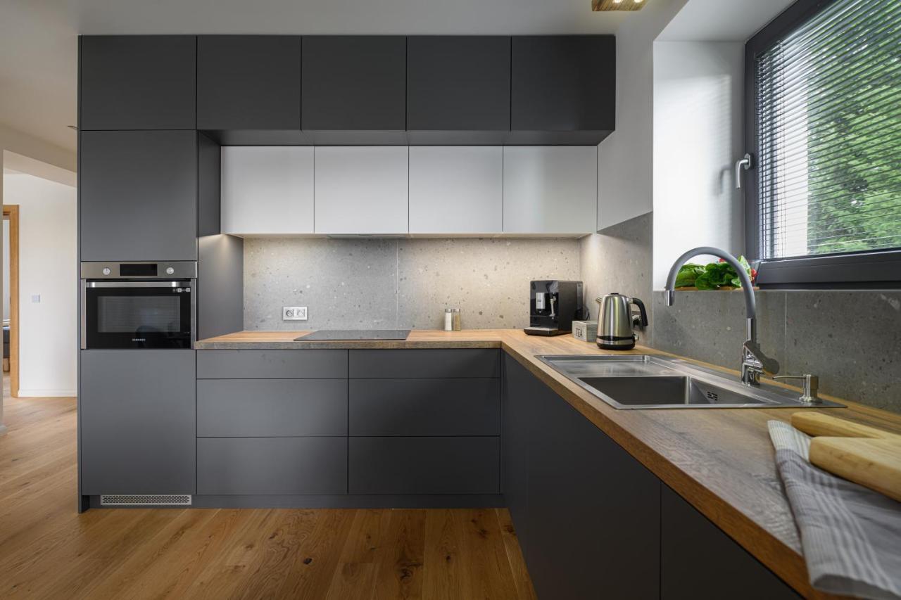 Lublin Residence Apartamenty Z Klimatem, Ogrod, Parking Esterno foto